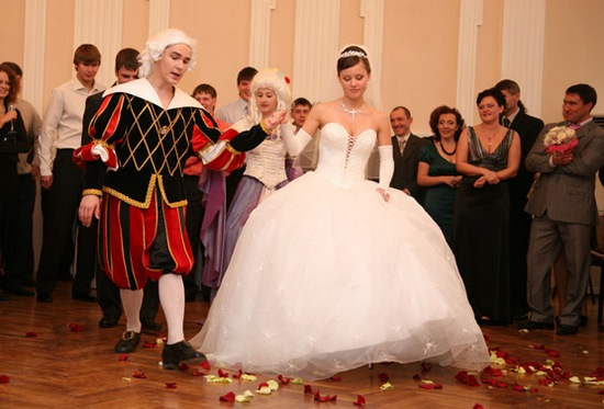 Свадьба в стиле XIX века